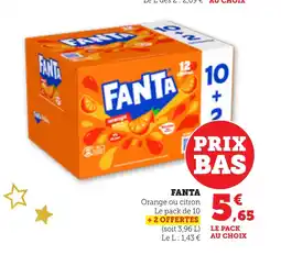 Bi1 FANTA offre