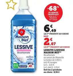 Bi1 MAISON NET Lessive liquidqee offre