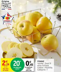 Intermarché Hyper Pomme offre