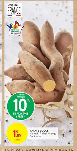 Intermarché Hyper Patate douce offre