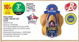 Intermarché Hyper LOUÉ Poularde label rouge igp offre