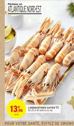 Intermarché Hyper Langoustines cuites offre