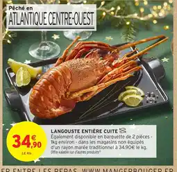 Intermarché Hyper Langouste entière cuite offre