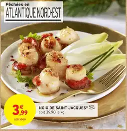 Intermarché Hyper Noix de saint jacques offre