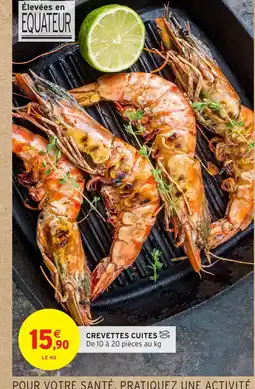 Intermarché Hyper Crevettes cuites offre