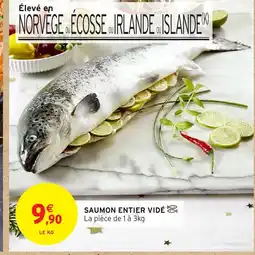 Intermarché Hyper Saumon entier vidé offre