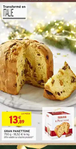 Intermarché Hyper Gran panettone offre