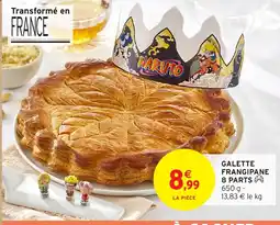 Intermarché Hyper Galette frangipane 8 parts offre