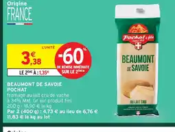 Intermarché Hyper POCHAT Beaumont de savoie offre