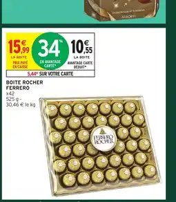 Intermarché Hyper FERRO ROCHER Boite offre