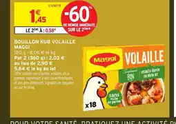 Intermarché Hyper MAGGI Bouillon kub volaille offre