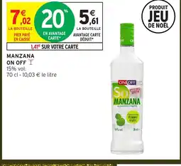 Intermarché Hyper MANZANA On off offre