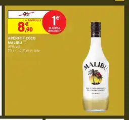 Intermarché Hyper MALIBU Apéritif coco offre