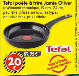 TEDi TEFAL poêle à frire Jamie Oliver offre