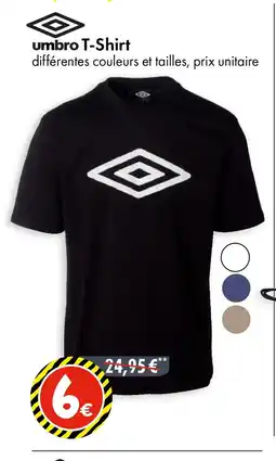 TEDi UMBRO T-shirt offre