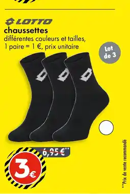 TEDi LOTTO Chaussettes offre