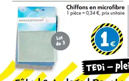 TEDi Chiffons en microfibre offre