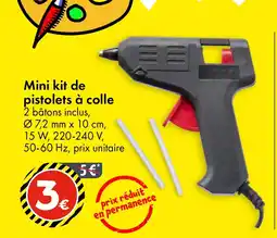 TEDi Mini kit de pistolets à colle offre