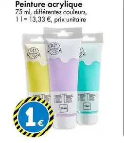 TEDi Peinture acrylique offre