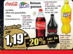 Norma COCA-COLA, FANTA Boisson gazeuse offre
