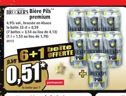 Norma BRUCKER'S Bière Pils offre