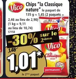 Norma VICO Chips la Classique nature offre