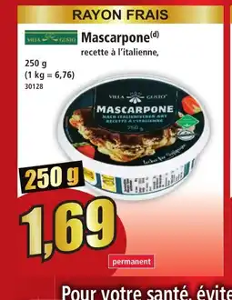 Norma VILLA GUSTO Mascarpone offre