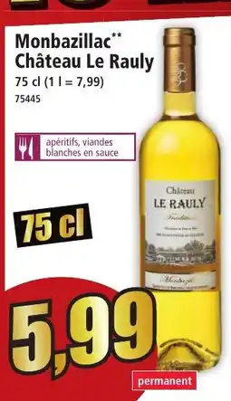 Norma LE RAULY Monbazillac Château offre