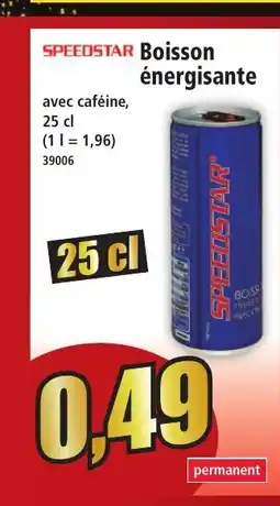 Norma SPEEDSTAR Boisson énergisante offre