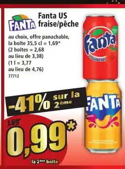 Norma FANTA fraise/pêche offre