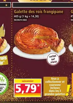 Norma Galette des rois frangipane offre