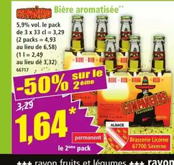 Norma COMPAÑEROS Bière aromatisée offre