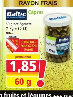 Norma BALTIC Câpres offre