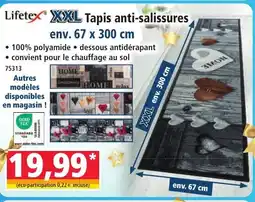 Norma LIFETEX XXL Tapis anti-salissures offre