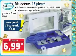Norma Mousseurs, 18 pièces offre