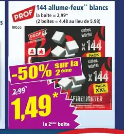 Norma PROF 144 allume-feux blancs offre