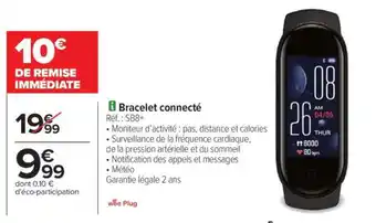 Carrefour Bracelet connecté offre