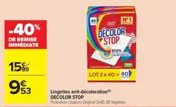 Carrefour Market DÉCOLOR STOP offre