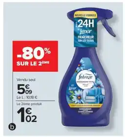 Carrefour FEBREZE Désodorisant Textile offre