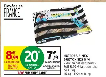 Huîtres fines bretonnes n°4