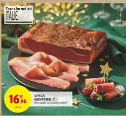 Intermarché Montorsi speck offre