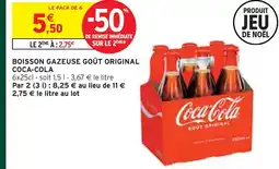 Intermarché Express Coca-cola boisson gazeuse goût original offre