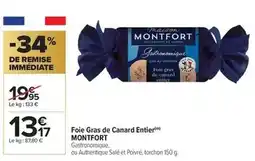 Carrefour Drive Canard - foie gras de entier offre