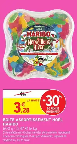 Intermarché Boite assortissement noël haribo offre