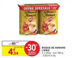 Intermarché Bisque de homard liebig offre