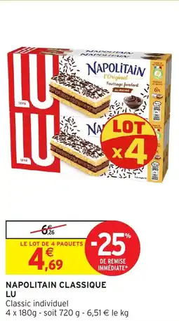 Intermarché Napolitain classique lu offre