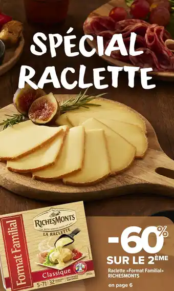 Raclette format familial richesmonts