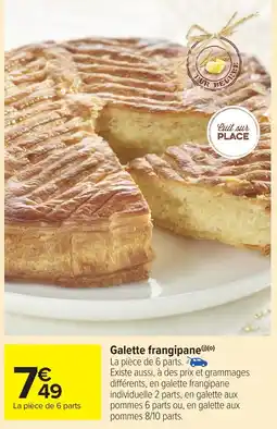 Carrefour Market Galette frangipane offre