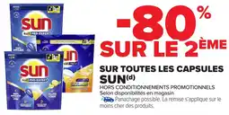 Carrefour Market Sur toutes les capsules sun offre