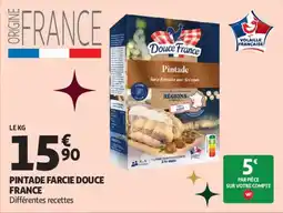 Auchan Supermarché Pintade farcie douce france offre